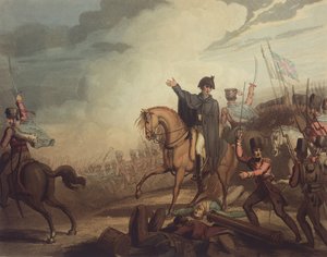 Wellington at Waterloo by Richard Westall
